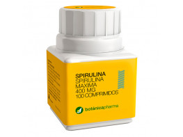 Imagen del producto BotánicaPharma spirulina 400mg 100u