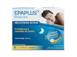 Imagen del producto Epaplus melatonina retard sin triptofano 60 comprimidos