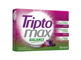 Imagen del producto Triptomax Balance. Combate estrés. Triptófano, Azafrán, Ashwagandha, Albahaca morada, B6,B1;B12