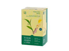 Imagen del producto Interapothek té verde con jengibre infusión 20 unidades