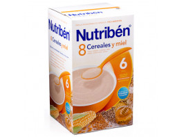 Imagen del producto Nutribén 8 cereales miel 600gr