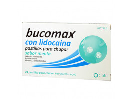 Imagen del producto Bucomax 24 pastillas para chupar menta