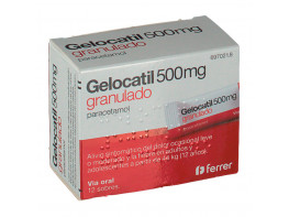 Imagen del producto Gelocatil 500 mg granulado 12 sobres