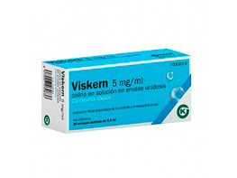 Imagen del producto Viskern 5 mg/ml colirio 30 monodosis