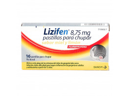Imagen del producto Lizifen 8,75 mg pastillas para chupar sabor miel y limón
