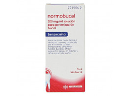 Imagen del producto Normobucal 200 mg/ml solución para pulverización bucal
