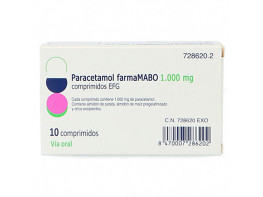 Imagen del producto ParacetamolfarmaMABO1.000 mg comprimidos EFG
