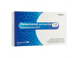 Imagen del producto Paracetamol pensavital 1 g comprimidos EFG
