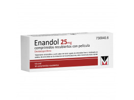 Imagen del producto Enadol 25mg 10 comprimidos
