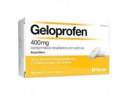 Imagen del producto Geloprofen 400mg 20 comprimidos
