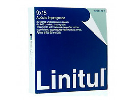 Imagen del producto Linitul 9 x 15 cm 20 sobres unidosis