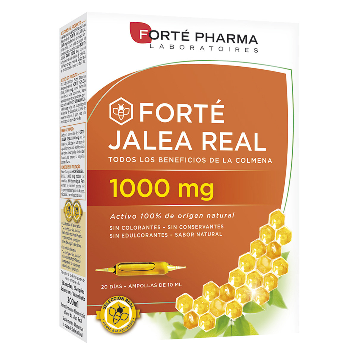 Imagen de Forte pharma jalea real 1000 mg 20 ampollas