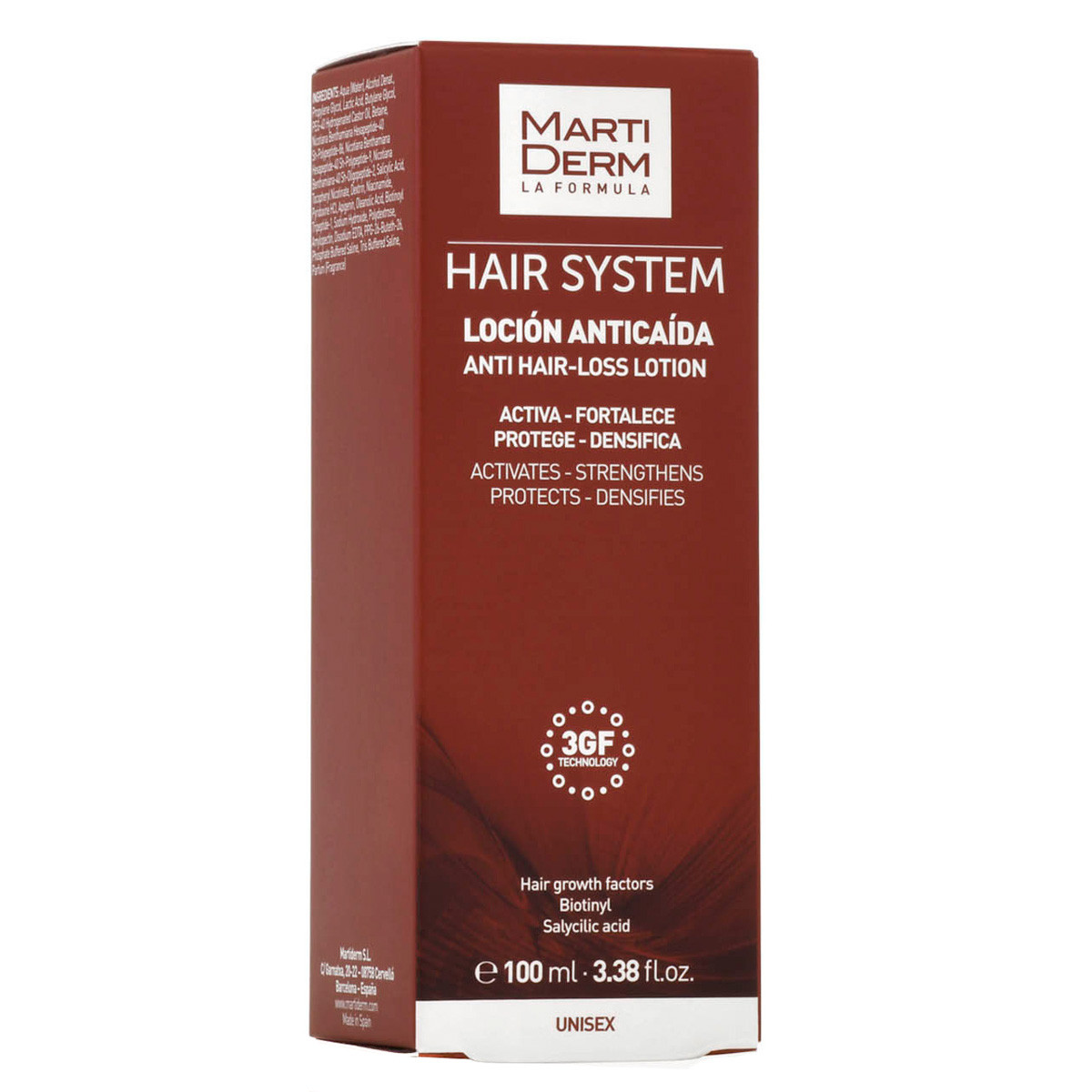 Imagen de MartiDerm Hair System Loción Anticaída 100 ml