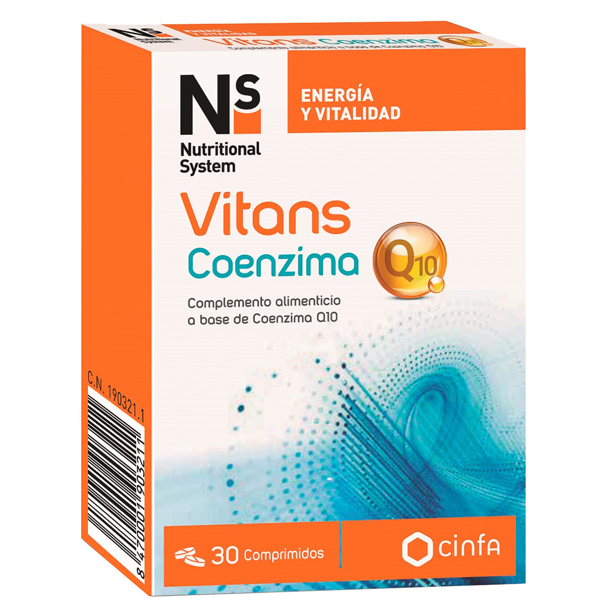 Imagen de N+s vitans coenzima q10 30 comprimidos