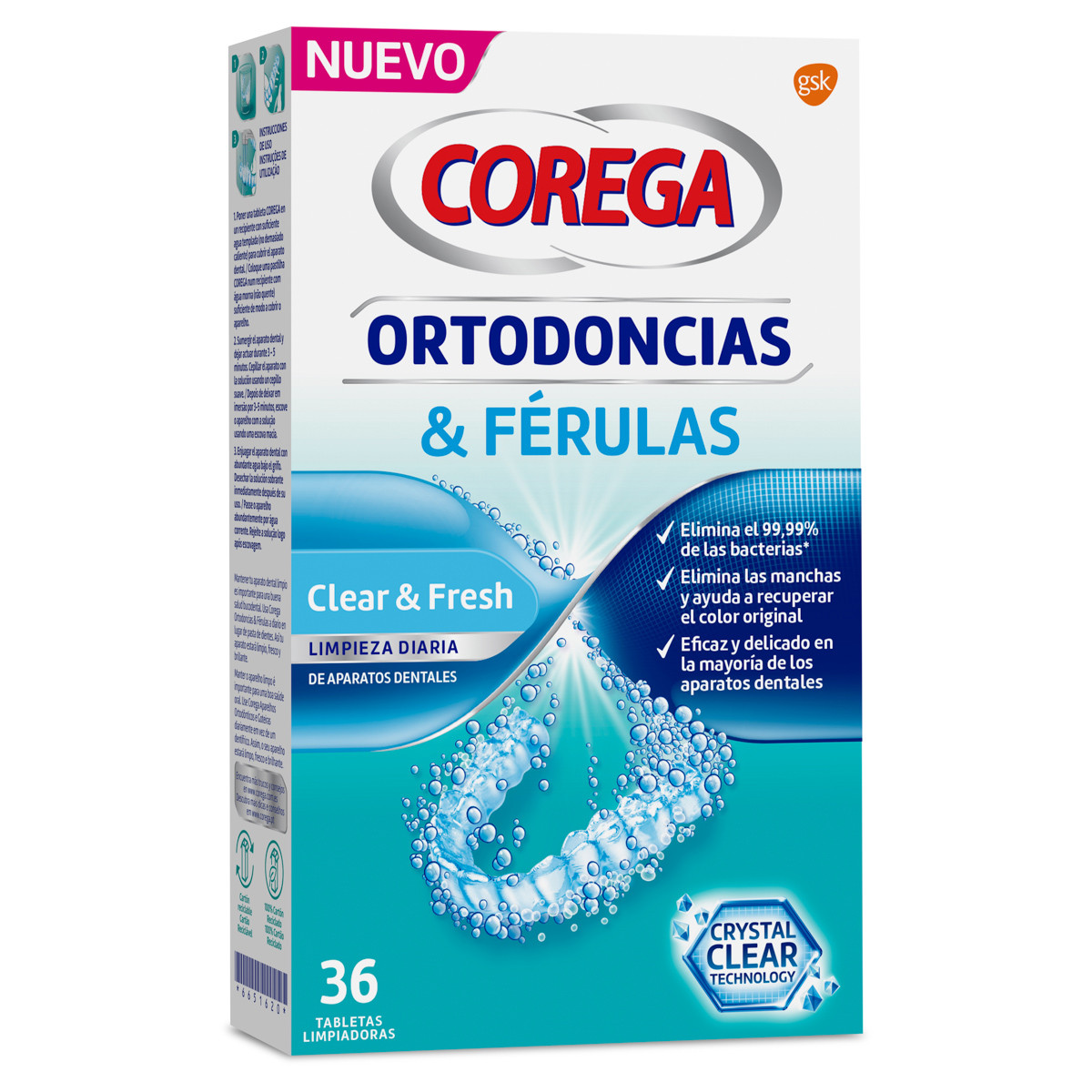 Imagen de Corega ortodoncias 36 tabletas