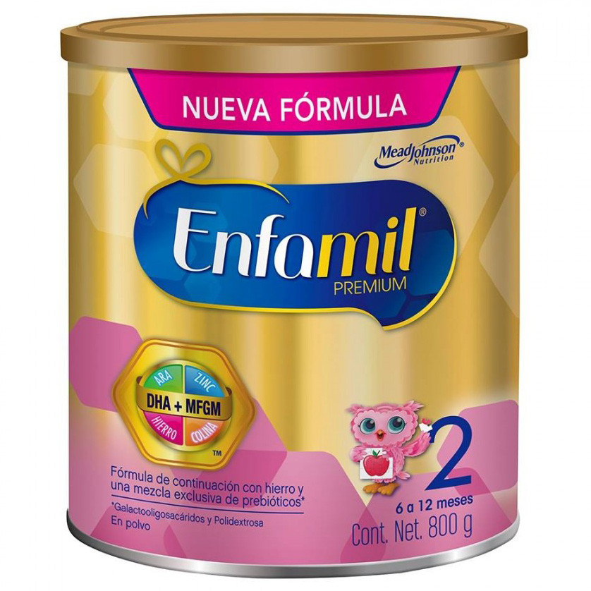 Imagen de Enfamil 2 premium leche de continuación 800g