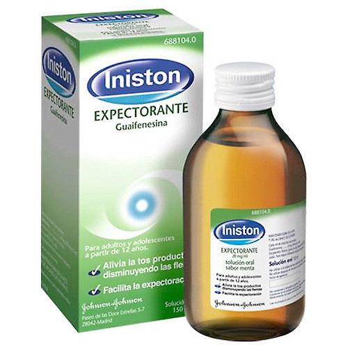 Imagen de Iniston expectorante sabor menta 150 ml