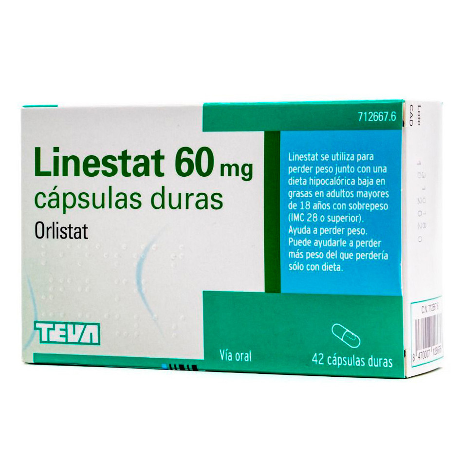 Imagen de Linestat 60 mg 42 cápsulas duras