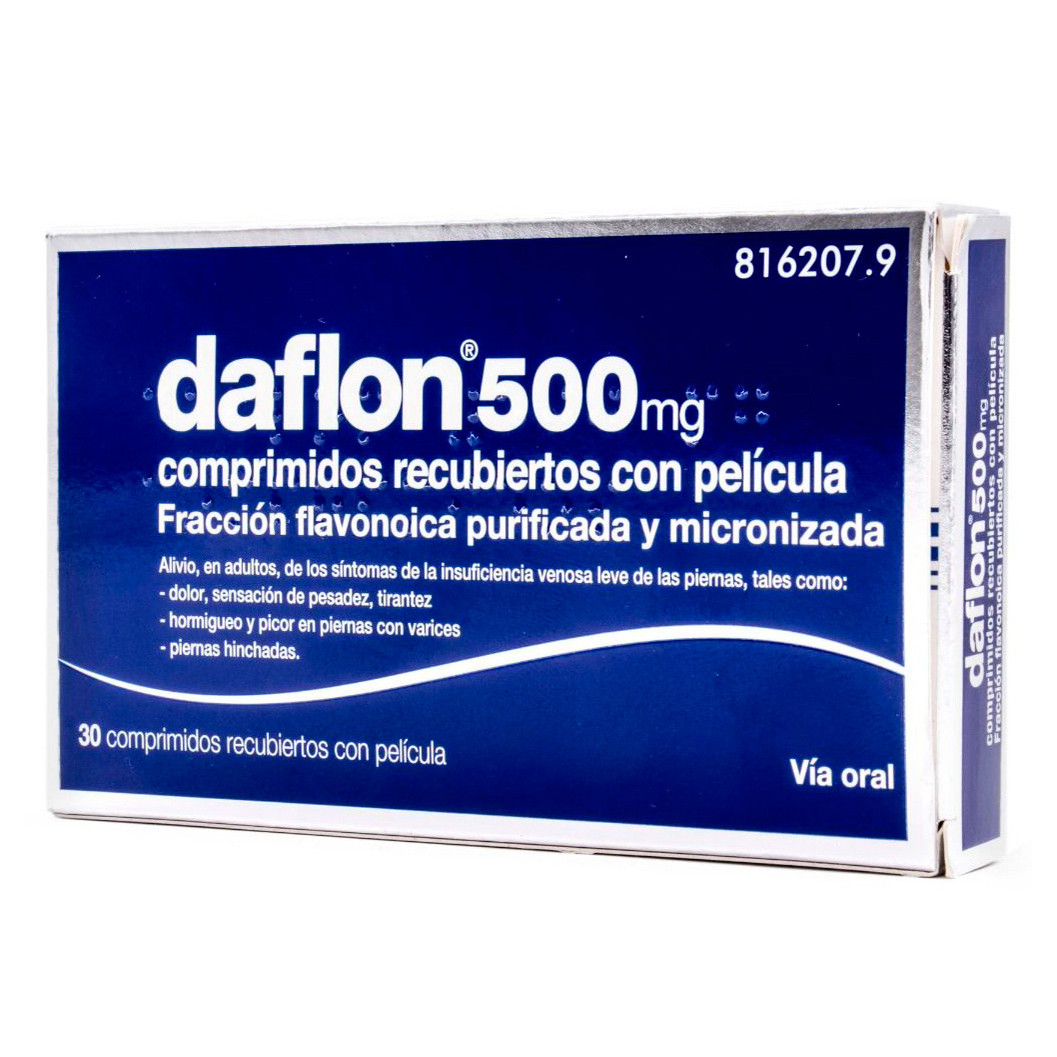 Imagen de Daflon 500 mg 30 comprimidos