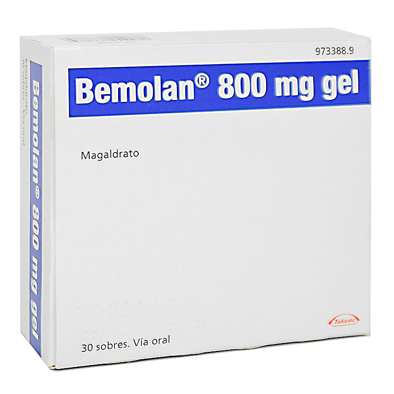 Imagen de Bemolan 800 mg gel 30 sobres